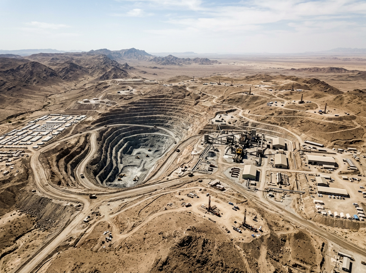 Reko Diq gold mine Balochistan